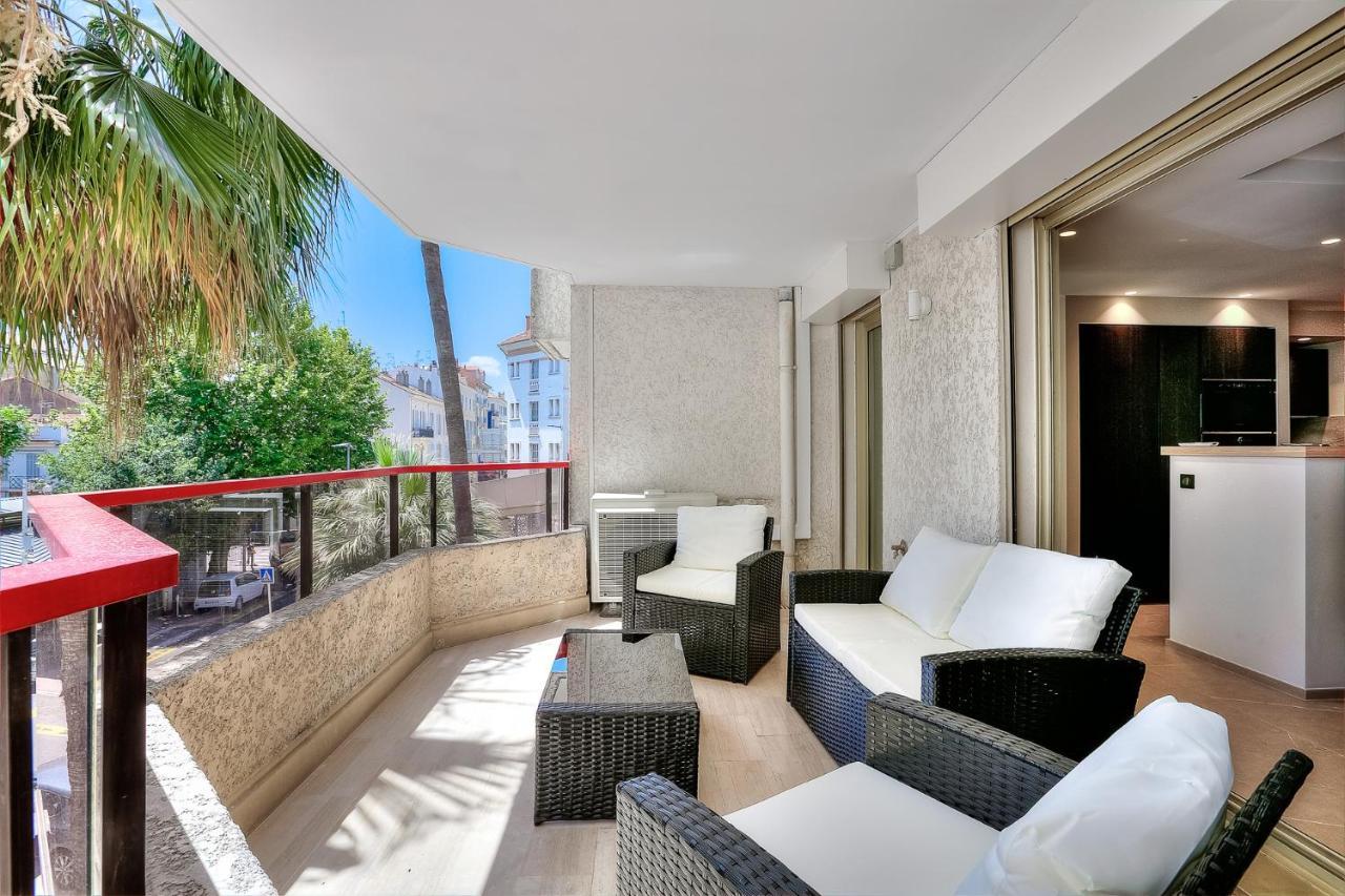 Luxury Flat With Balcony - City Center 戛纳 外观 照片