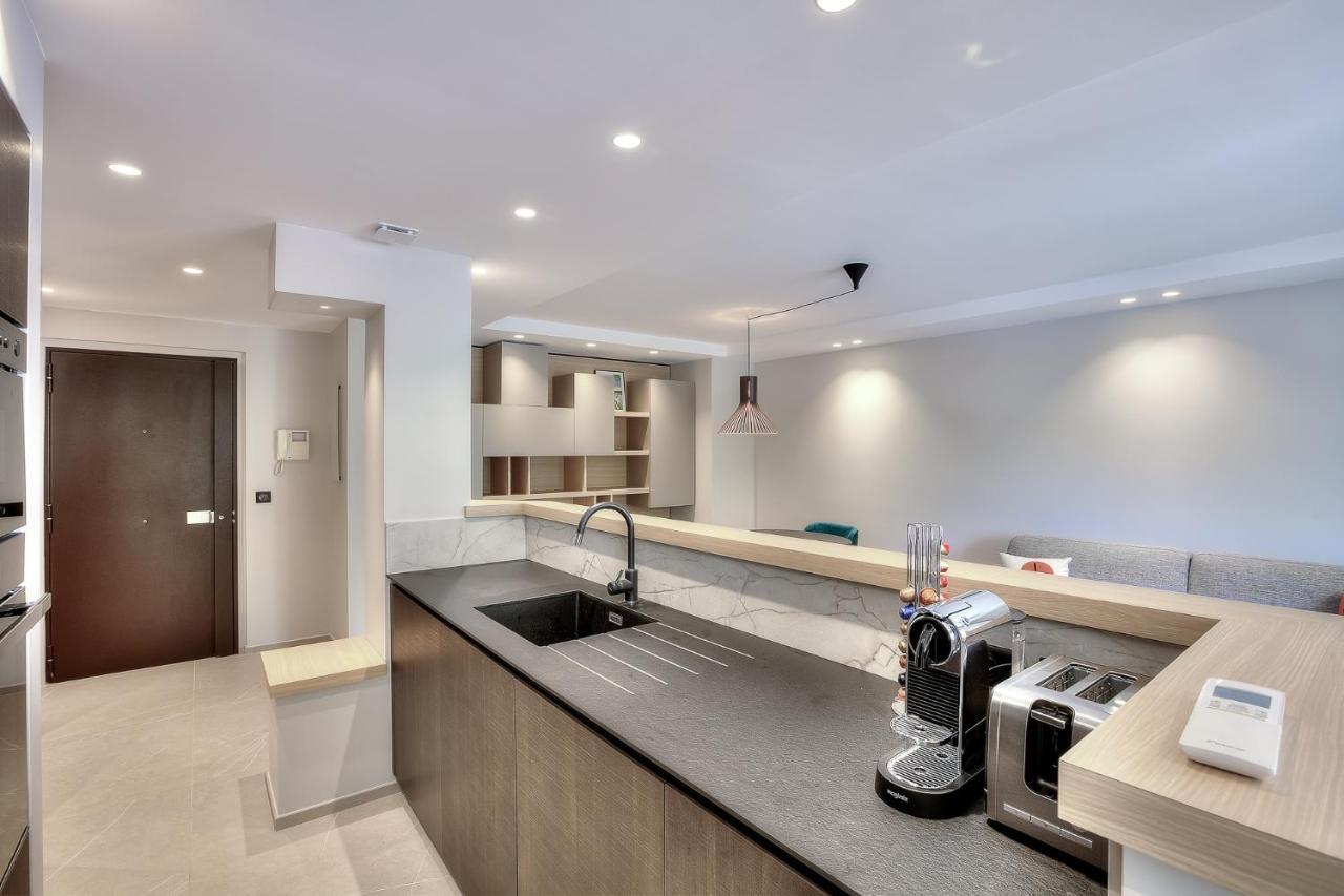 Luxury Flat With Balcony - City Center 戛纳 外观 照片