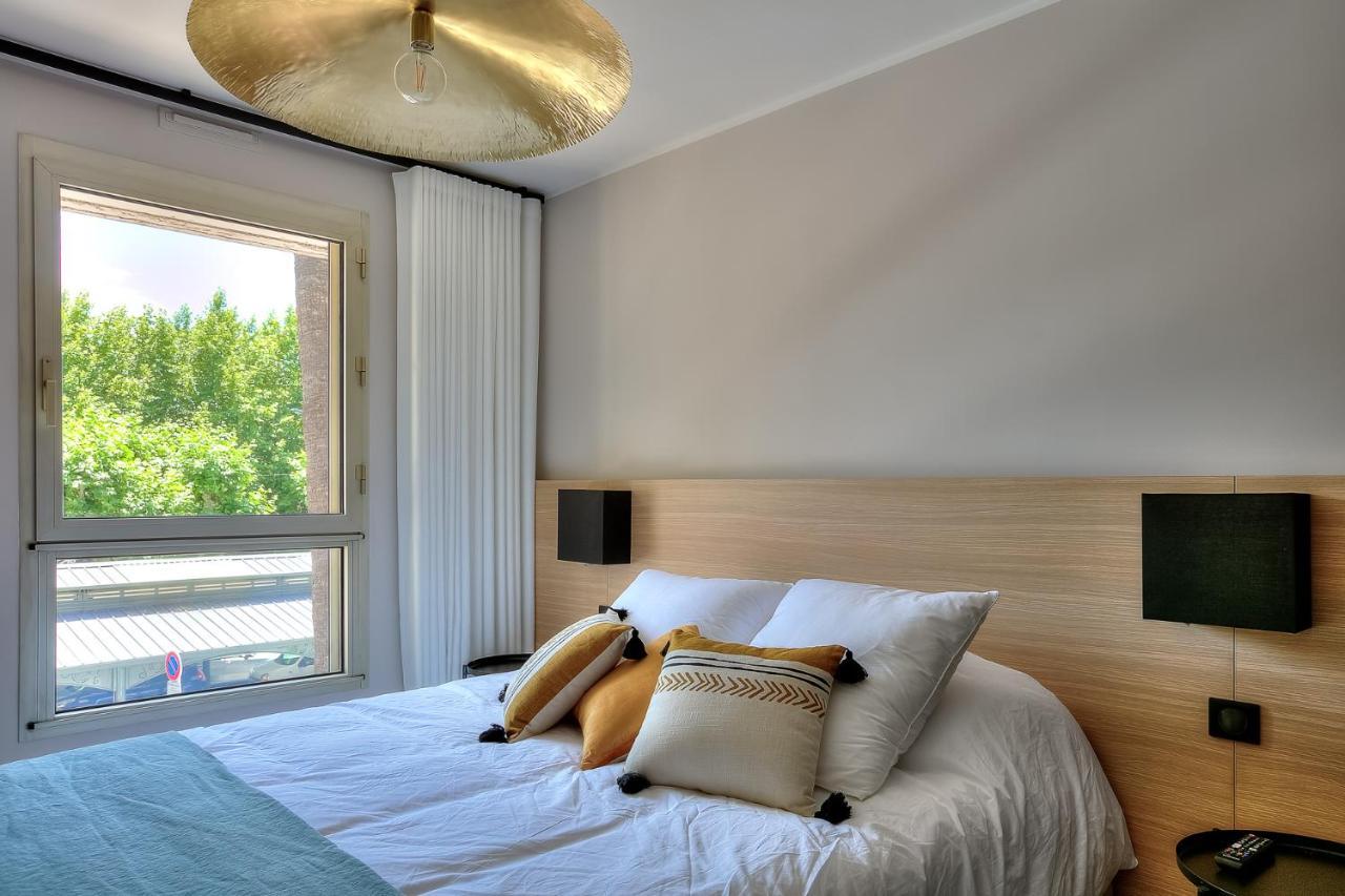 Luxury Flat With Balcony - City Center 戛纳 外观 照片